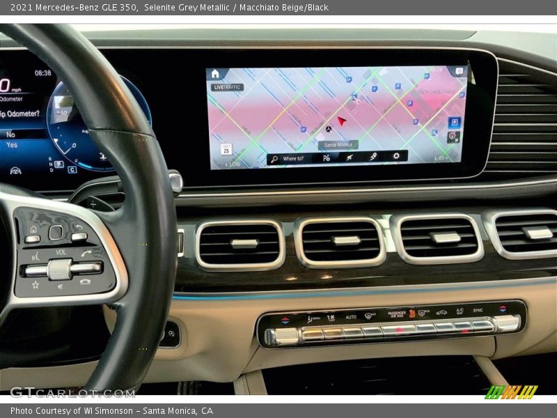 Controls of 2021 GLE 350