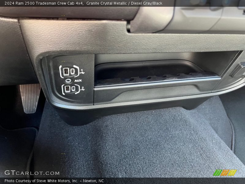 Granite Crystal Metallic / Diesel Gray/Black 2024 Ram 2500 Tradesman Crew Cab 4x4