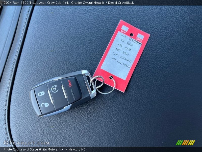 Granite Crystal Metallic / Diesel Gray/Black 2024 Ram 2500 Tradesman Crew Cab 4x4