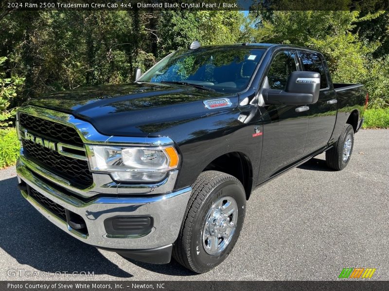 Diamond Black Crystal Pearl / Black 2024 Ram 2500 Tradesman Crew Cab 4x4