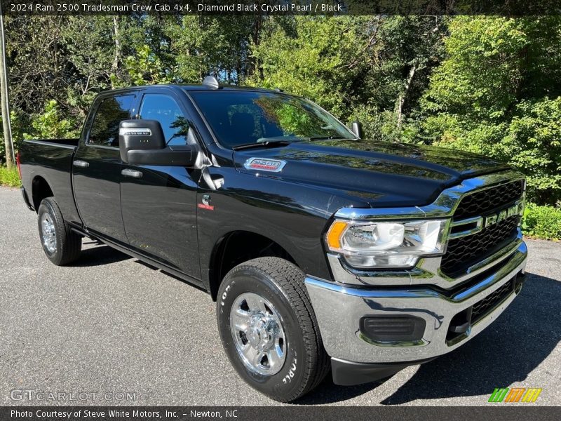 Diamond Black Crystal Pearl / Black 2024 Ram 2500 Tradesman Crew Cab 4x4