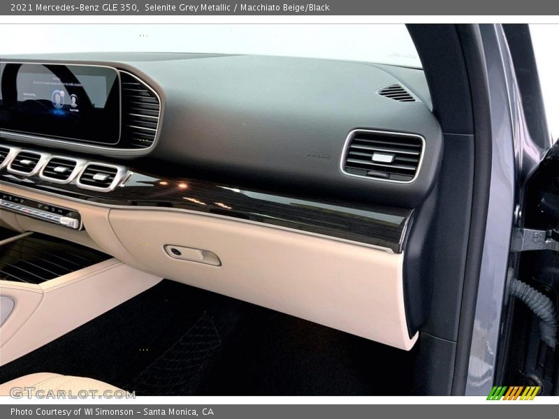 Selenite Grey Metallic / Macchiato Beige/Black 2021 Mercedes-Benz GLE 350