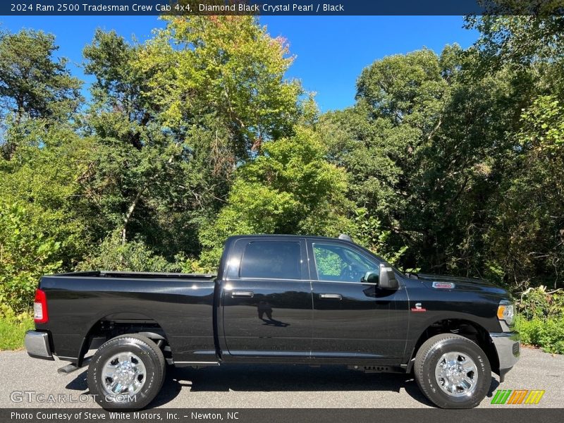 Diamond Black Crystal Pearl / Black 2024 Ram 2500 Tradesman Crew Cab 4x4