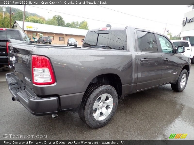 Granite Crystal Metallic / Black 2024 Ram 1500 Big Horn Crew Cab 4x4