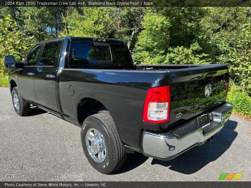 Diamond Black Crystal Pearl / Black 2024 Ram 2500 Tradesman Crew Cab 4x4
