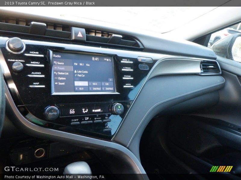 Predawn Gray Mica / Black 2019 Toyota Camry SE