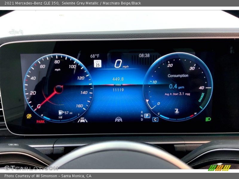  2021 GLE 350 350 Gauges