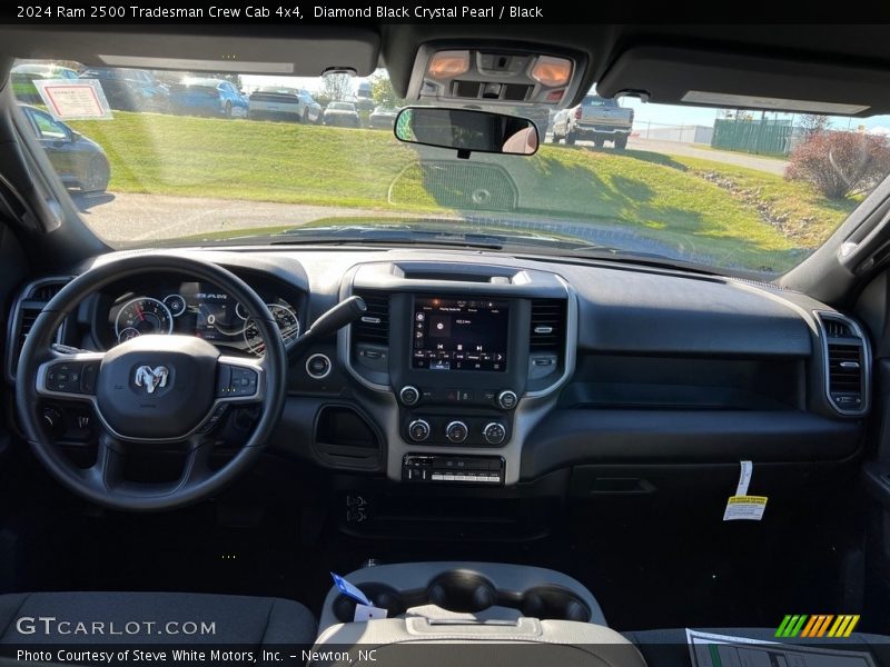 Diamond Black Crystal Pearl / Black 2024 Ram 2500 Tradesman Crew Cab 4x4
