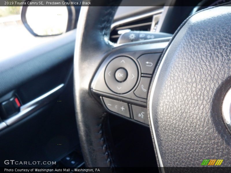 Predawn Gray Mica / Black 2019 Toyota Camry SE