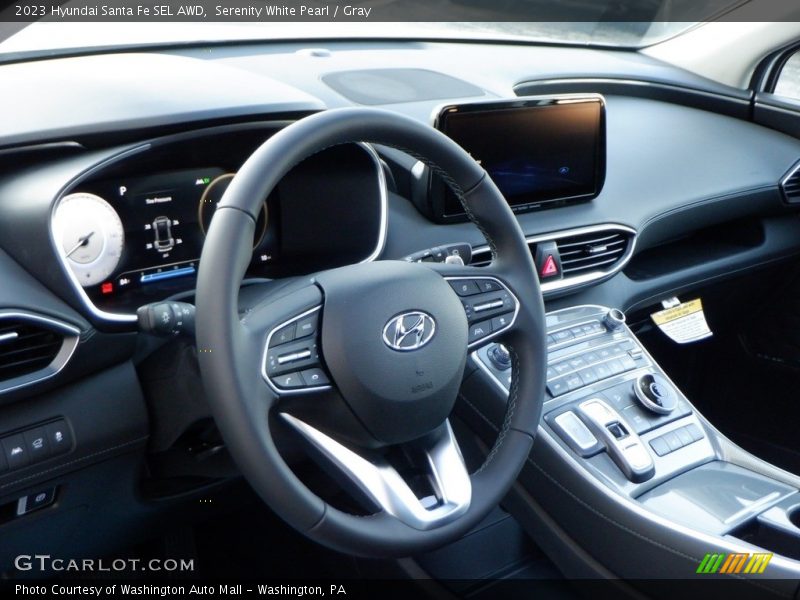 Dashboard of 2023 Santa Fe SEL AWD