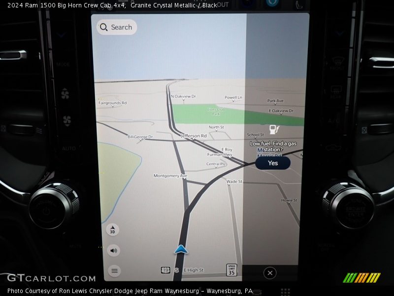 Granite Crystal Metallic / Black 2024 Ram 1500 Big Horn Crew Cab 4x4