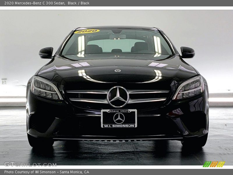 Black / Black 2020 Mercedes-Benz C 300 Sedan