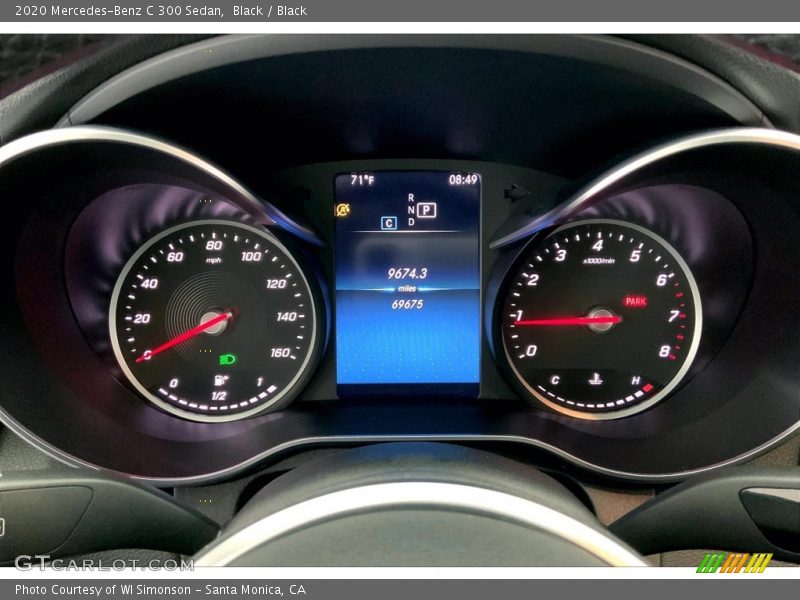 Black / Black 2020 Mercedes-Benz C 300 Sedan