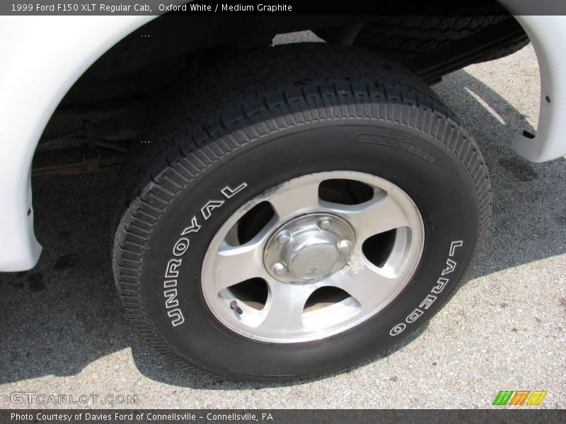 Oxford White / Medium Graphite 1999 Ford F150 XLT Regular Cab