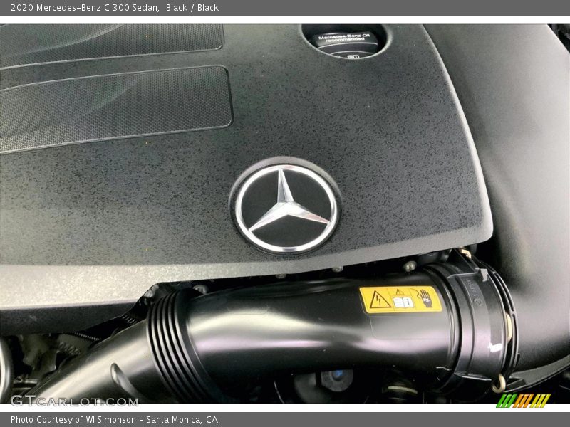Black / Black 2020 Mercedes-Benz C 300 Sedan