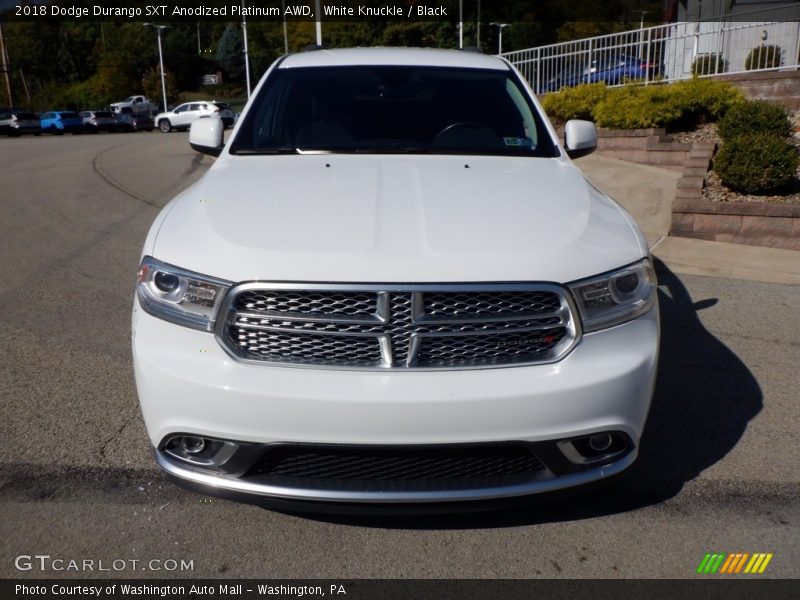 White Knuckle / Black 2018 Dodge Durango SXT Anodized Platinum AWD