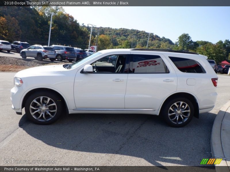 White Knuckle / Black 2018 Dodge Durango SXT Anodized Platinum AWD