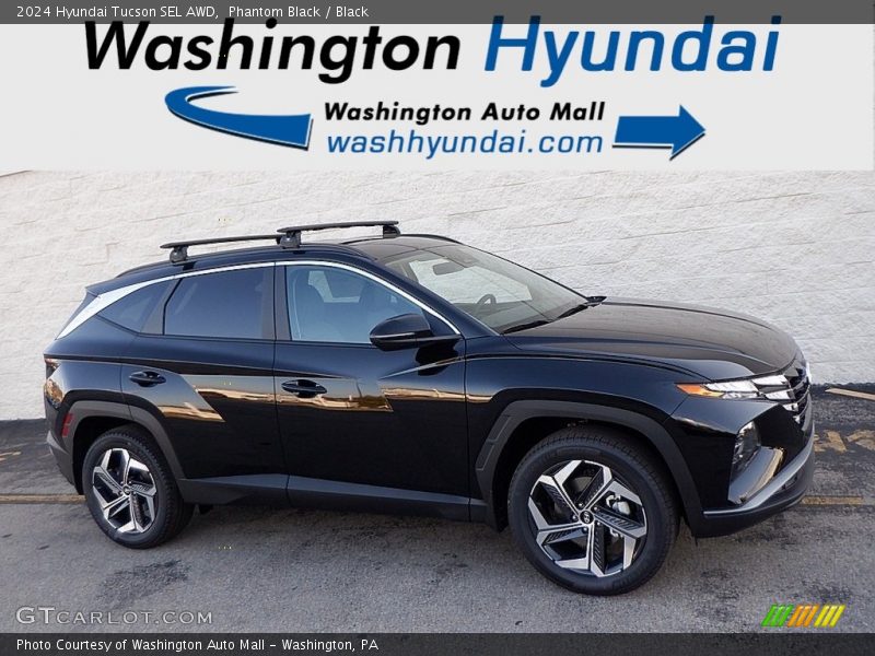 Phantom Black / Black 2024 Hyundai Tucson SEL AWD