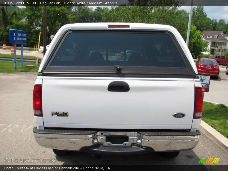 Oxford White / Medium Graphite 1999 Ford F150 XLT Regular Cab