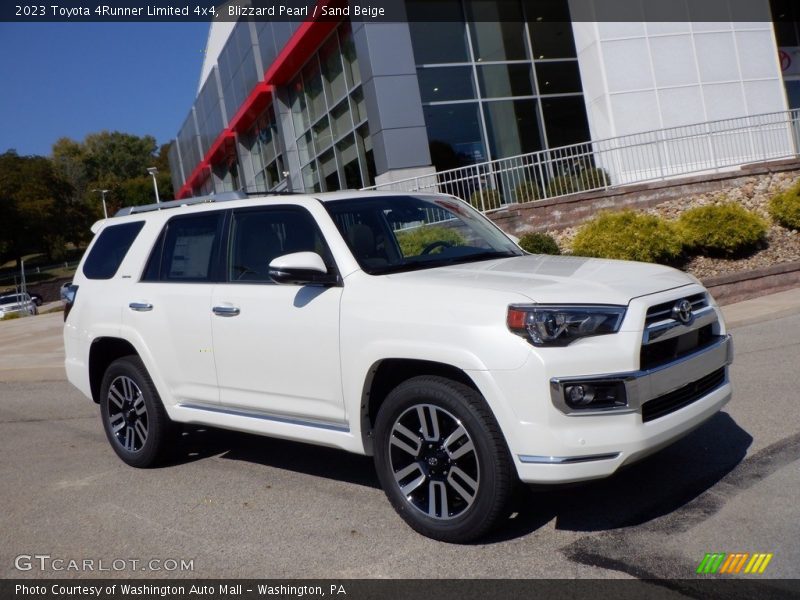 Blizzard Pearl / Sand Beige 2023 Toyota 4Runner Limited 4x4