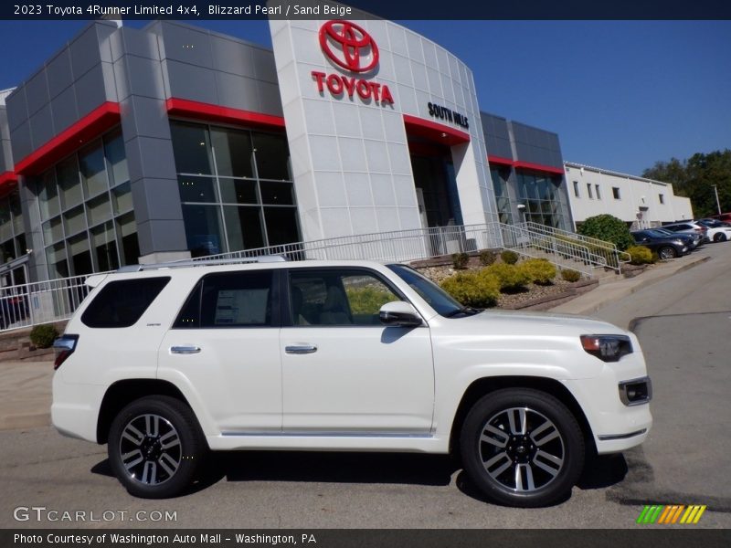 Blizzard Pearl / Sand Beige 2023 Toyota 4Runner Limited 4x4