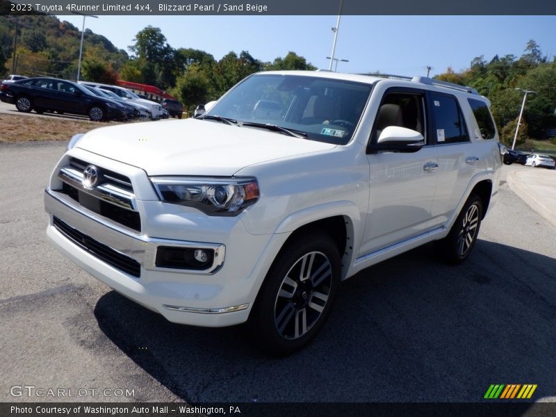 Blizzard Pearl / Sand Beige 2023 Toyota 4Runner Limited 4x4