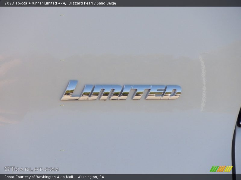Blizzard Pearl / Sand Beige 2023 Toyota 4Runner Limited 4x4