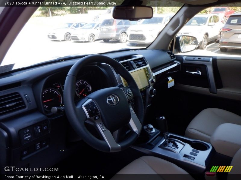 Blizzard Pearl / Sand Beige 2023 Toyota 4Runner Limited 4x4