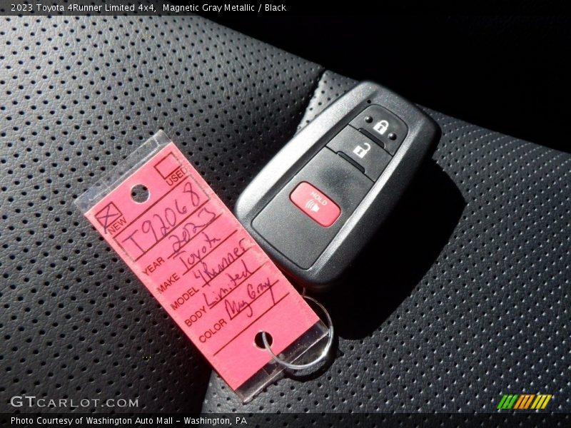 Keys of 2023 4Runner Limited 4x4