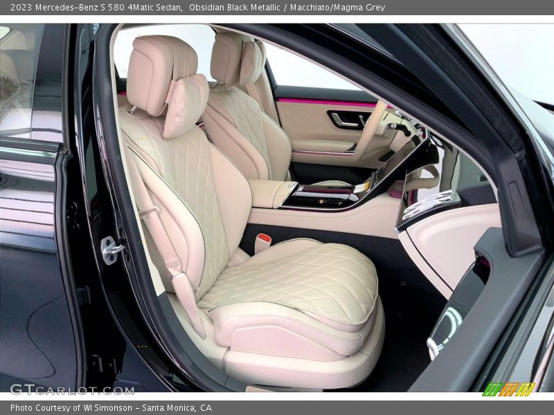  2023 S 580 4Matic Sedan Macchiato/Magma Grey Interior