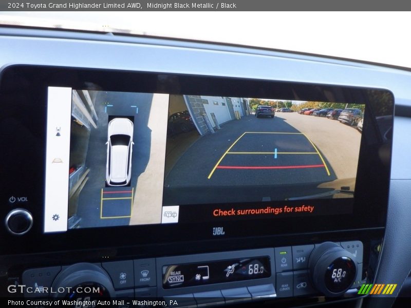 Midnight Black Metallic / Black 2024 Toyota Grand Highlander Limited AWD