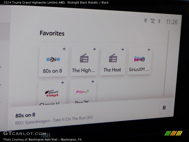 Midnight Black Metallic / Black 2024 Toyota Grand Highlander Limited AWD