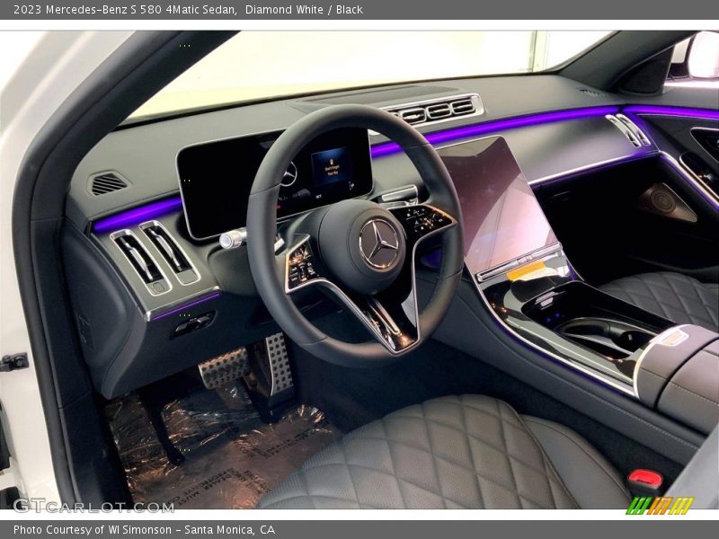Front Seat of 2023 S 580 4Matic Sedan