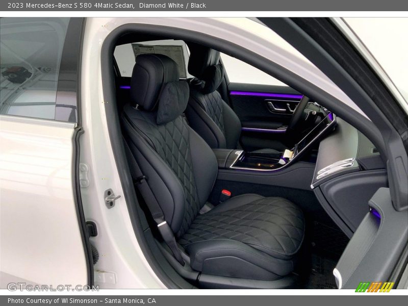 Front Seat of 2023 S 580 4Matic Sedan