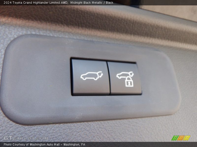 Midnight Black Metallic / Black 2024 Toyota Grand Highlander Limited AWD