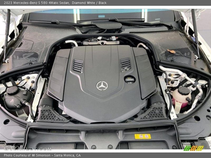  2023 S 580 4Matic Sedan Engine - 4.0 Liter DI biturbo DOHC 32-Valve VVT V8