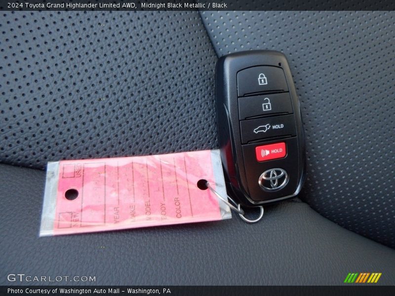 Keys of 2024 Grand Highlander Limited AWD