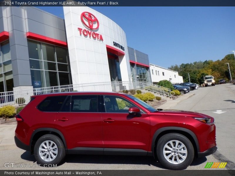 Ruby Flare Pearl / Black 2024 Toyota Grand Highlander XLE AWD