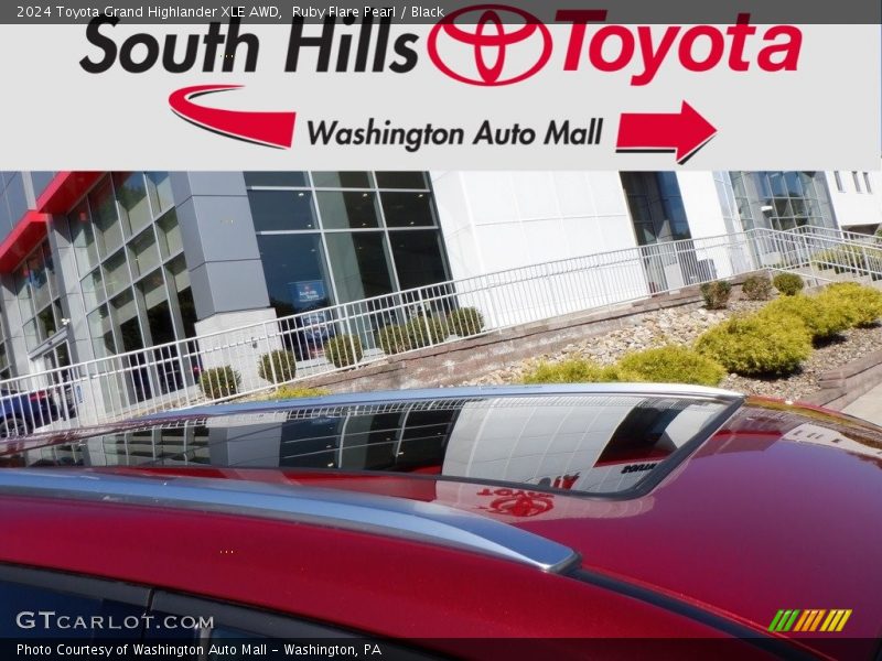 Ruby Flare Pearl / Black 2024 Toyota Grand Highlander XLE AWD