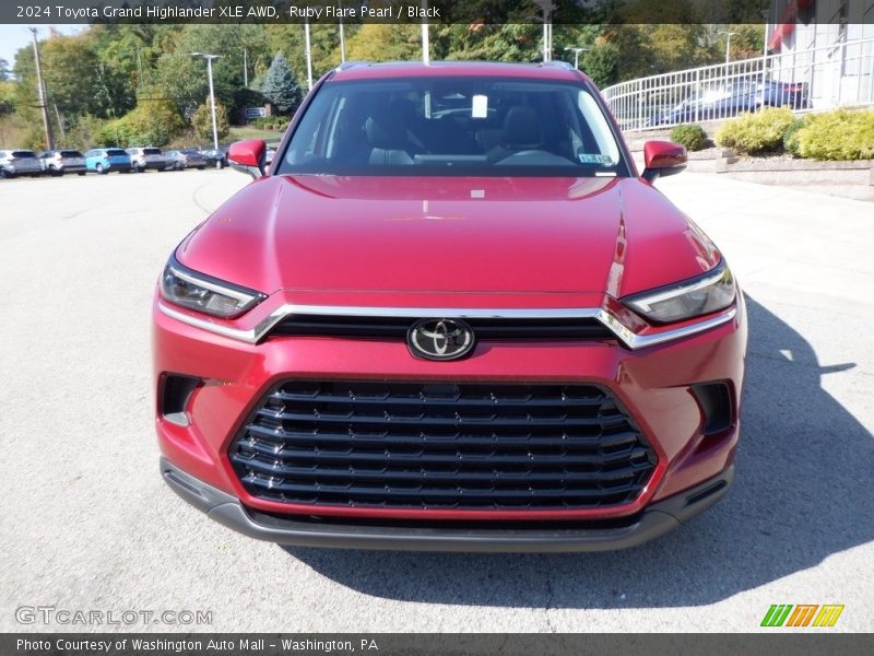 Ruby Flare Pearl / Black 2024 Toyota Grand Highlander XLE AWD