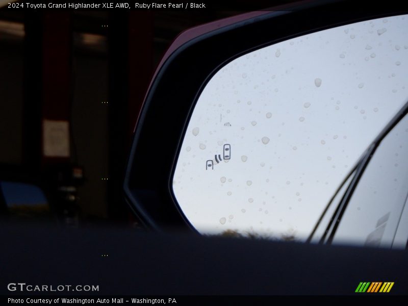 Ruby Flare Pearl / Black 2024 Toyota Grand Highlander XLE AWD