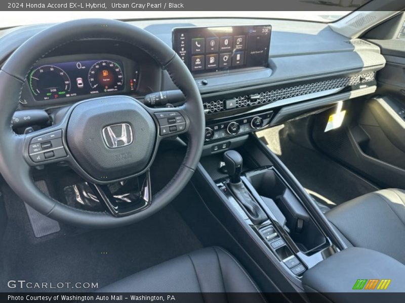  2024 Accord EX-L Hybrid Black Interior