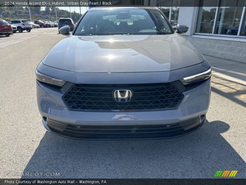 Urban Gray Pearl / Black 2024 Honda Accord EX-L Hybrid