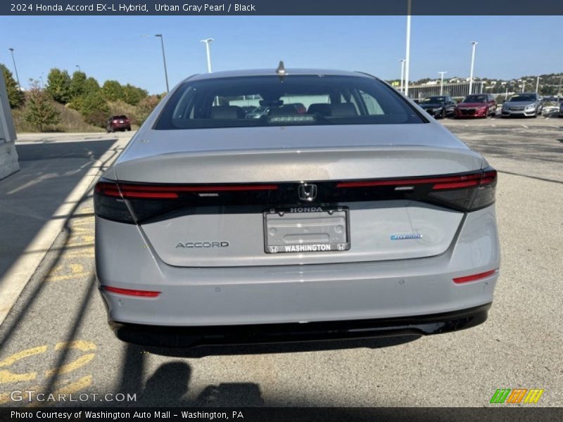 Urban Gray Pearl / Black 2024 Honda Accord EX-L Hybrid