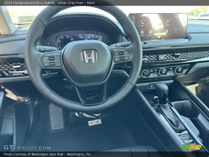 Dashboard of 2024 Accord EX-L Hybrid