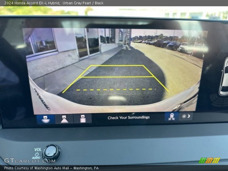 Controls of 2024 Accord EX-L Hybrid