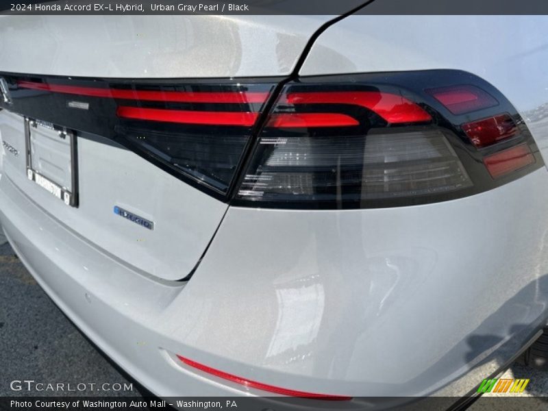 Urban Gray Pearl / Black 2024 Honda Accord EX-L Hybrid