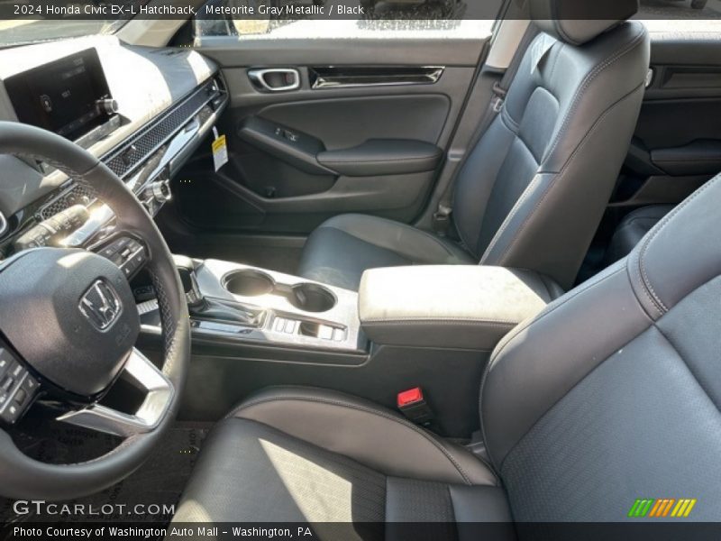Front Seat of 2024 Civic EX-L Hatchback