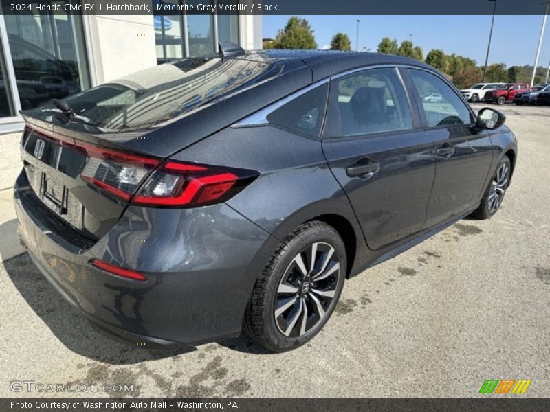  2024 Civic EX-L Hatchback Meteorite Gray Metallic