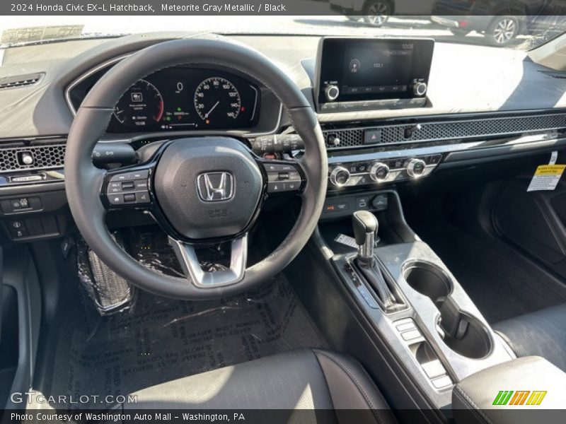 Dashboard of 2024 Civic EX-L Hatchback